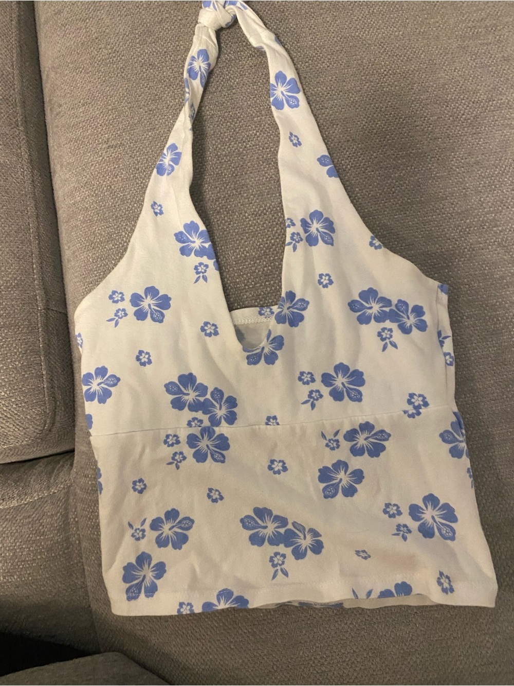 Hollister Floral Halter Top